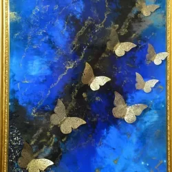 golden butterfly