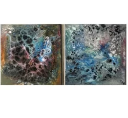 two-piece Original Abstract Painting