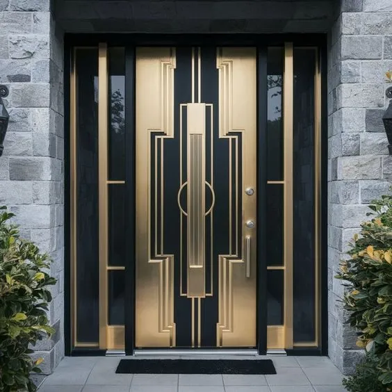 Designer entry door