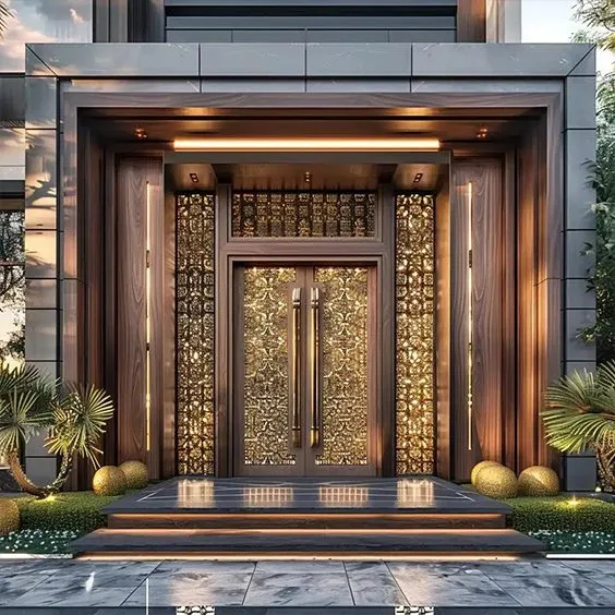 Designer entry door