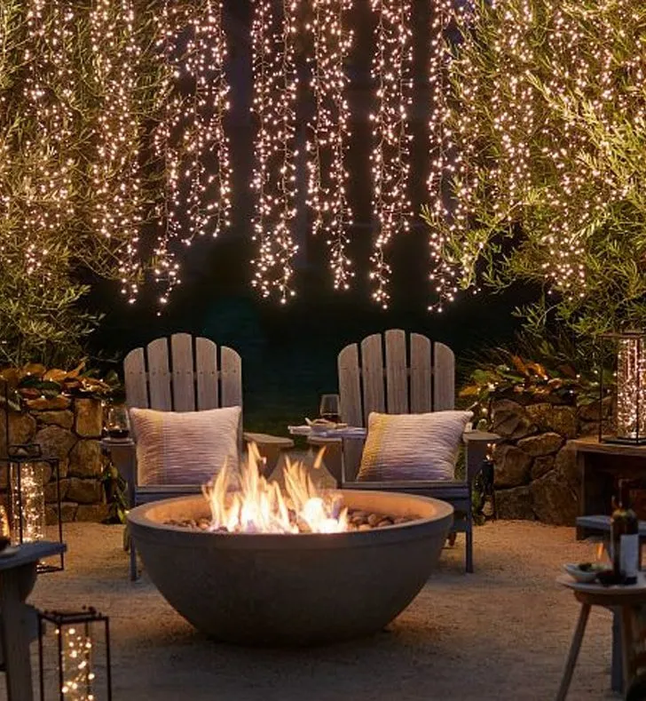 Outdoor Space Transformation with Diwali Charm