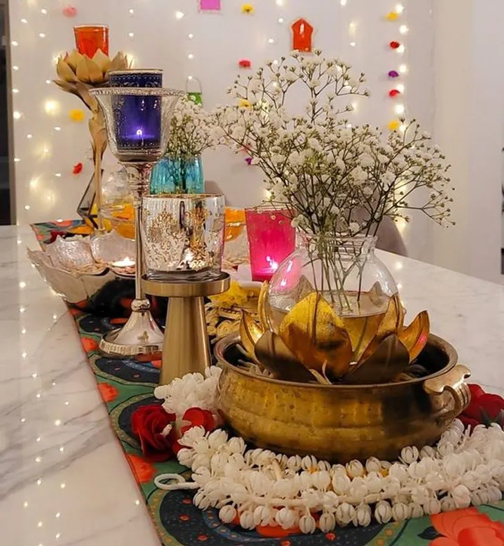 Luxurious Festive Table Setting