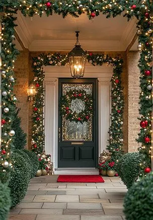 Garlands and Wreaths & Lighting