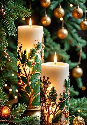 Garlands and Wreaths & Lighting