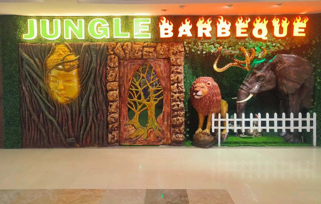 Jungle Barbeque Noida designed by kriaan-01