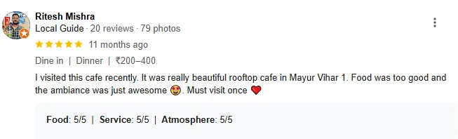 review for this and that cafe