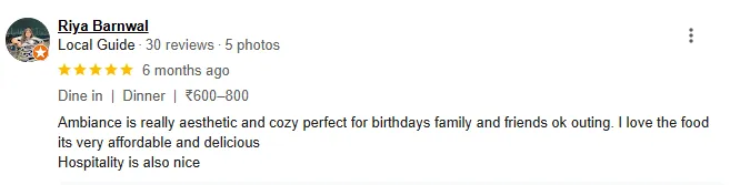 review for this and that cafe