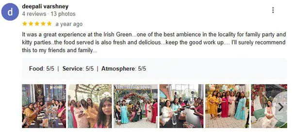 review for the irish green
