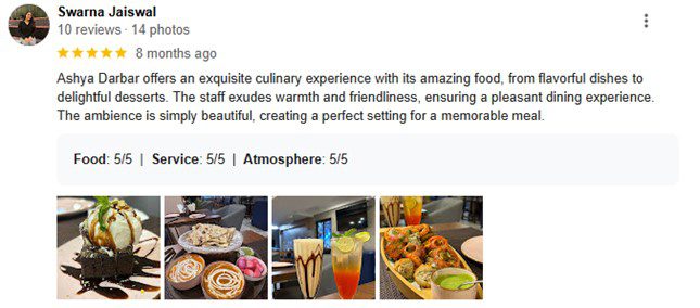 reviews for ashya darbar