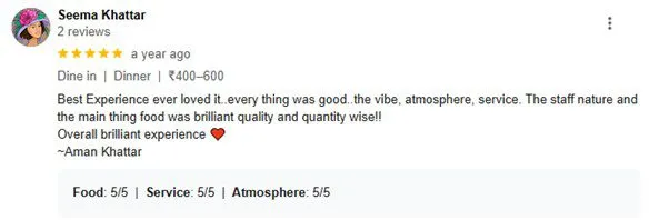 reviews for ashya darbar