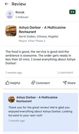 reviews for ashya darbar