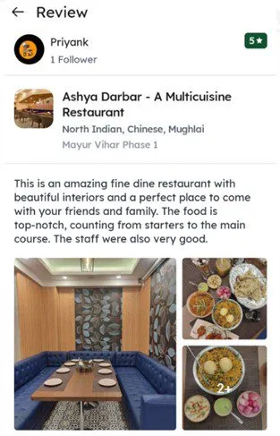 reviews for ashya darbar