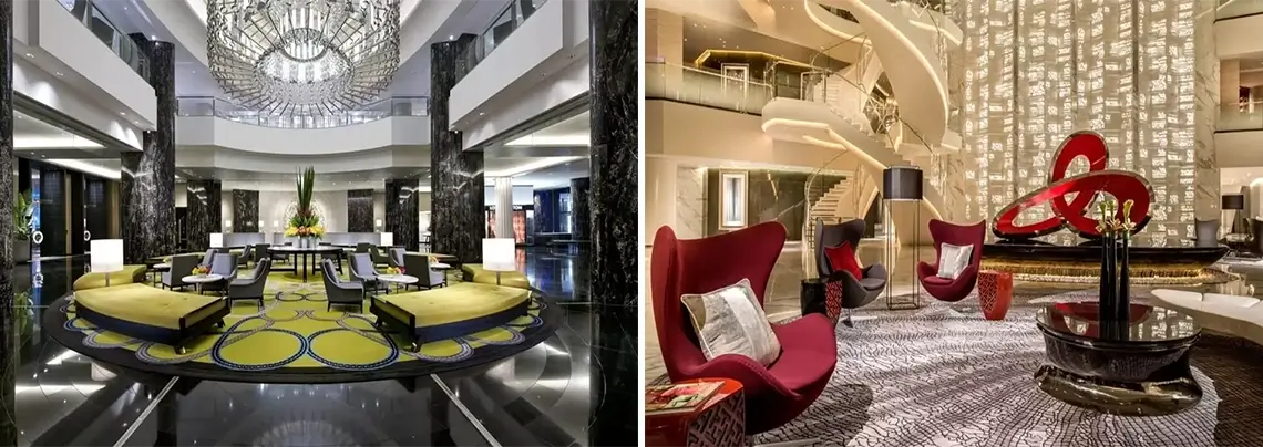 ultra-modern hotel interior design
