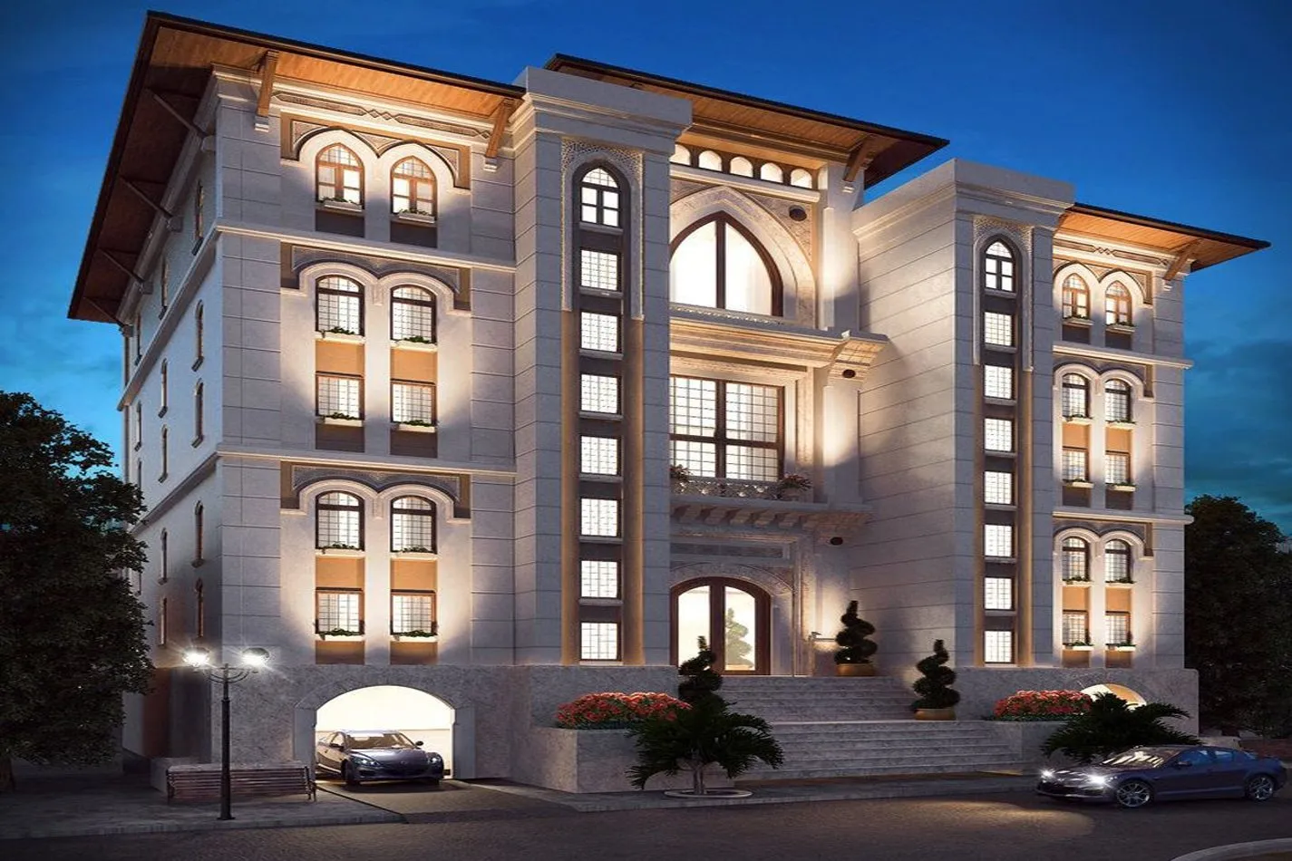 architecture hotel resort
