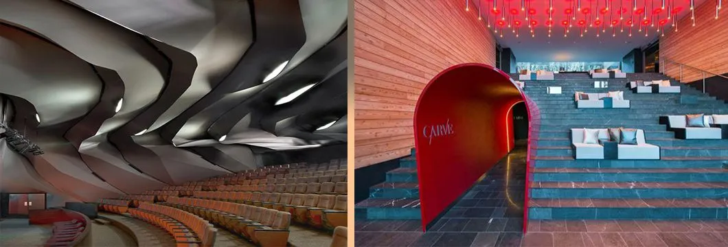 cinema hall and entertainment