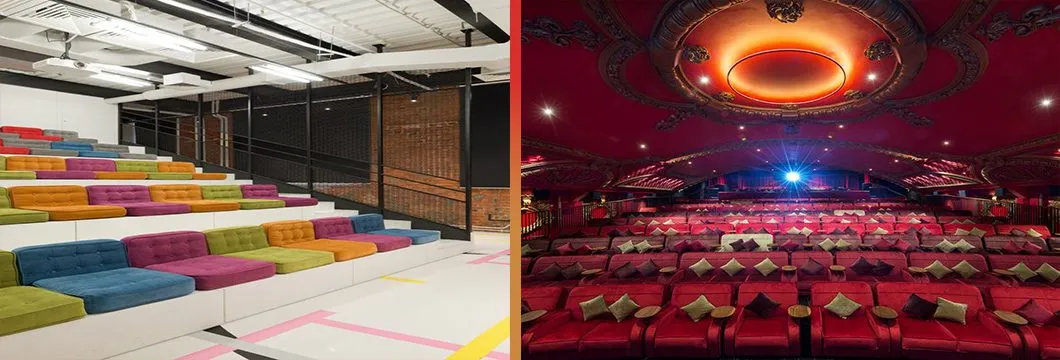 cinema hall and entertainment