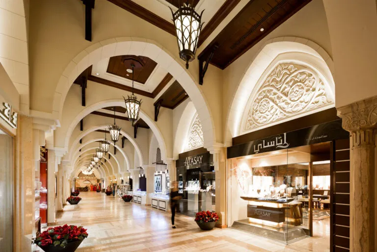 shopping mall interiors