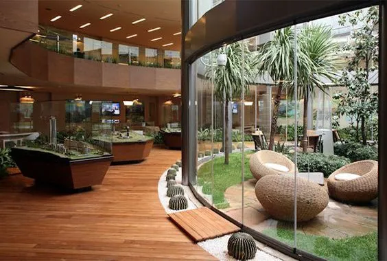 shopping mall interiors
