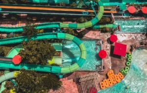 indoors and outdoor waterpark