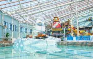 indoors and outdoor waterpark