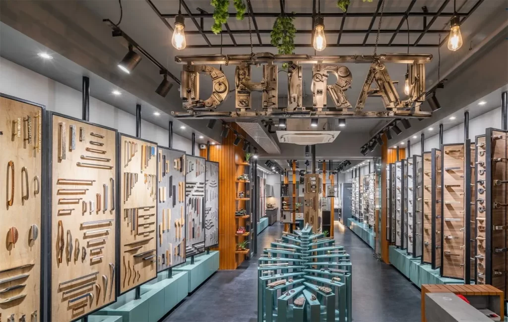 retail showroom interiors