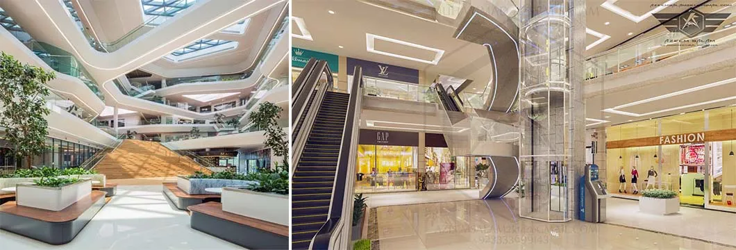 shopping mall interiors