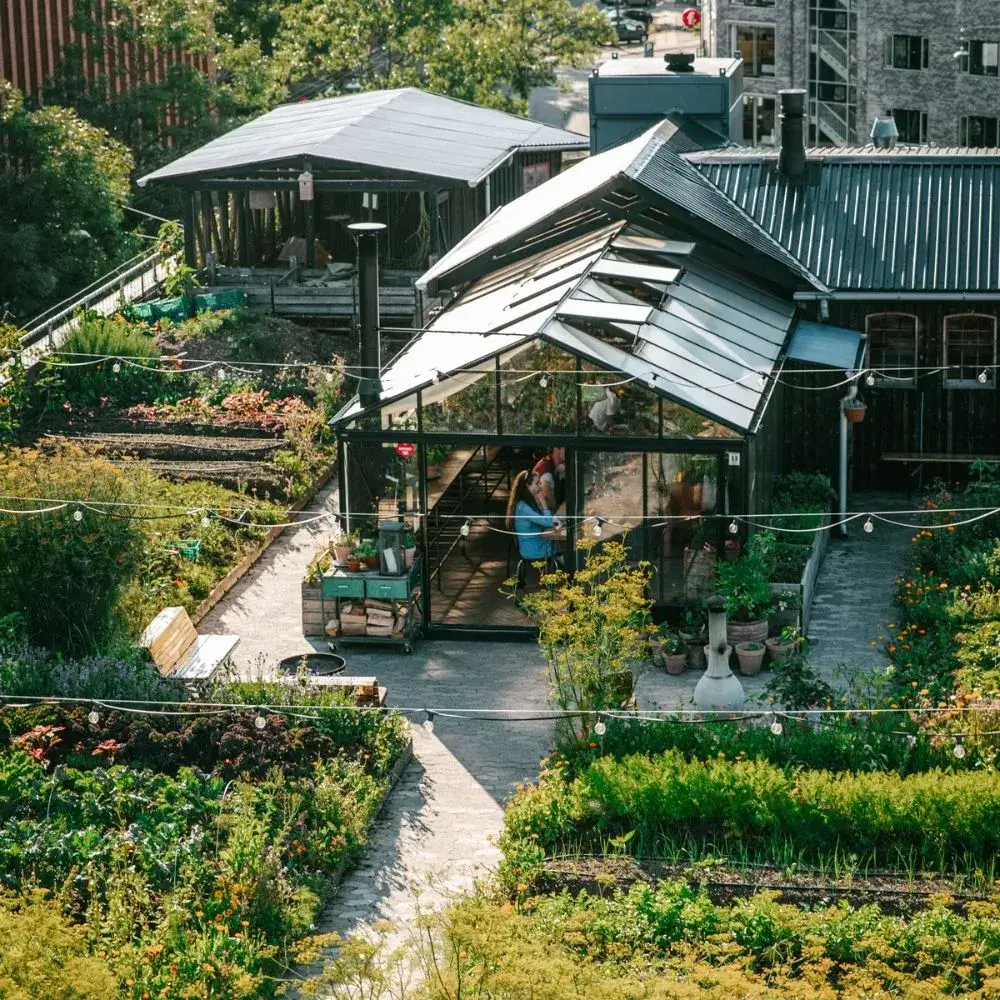 Sustainable & Zero-Waste Interiors restaurant