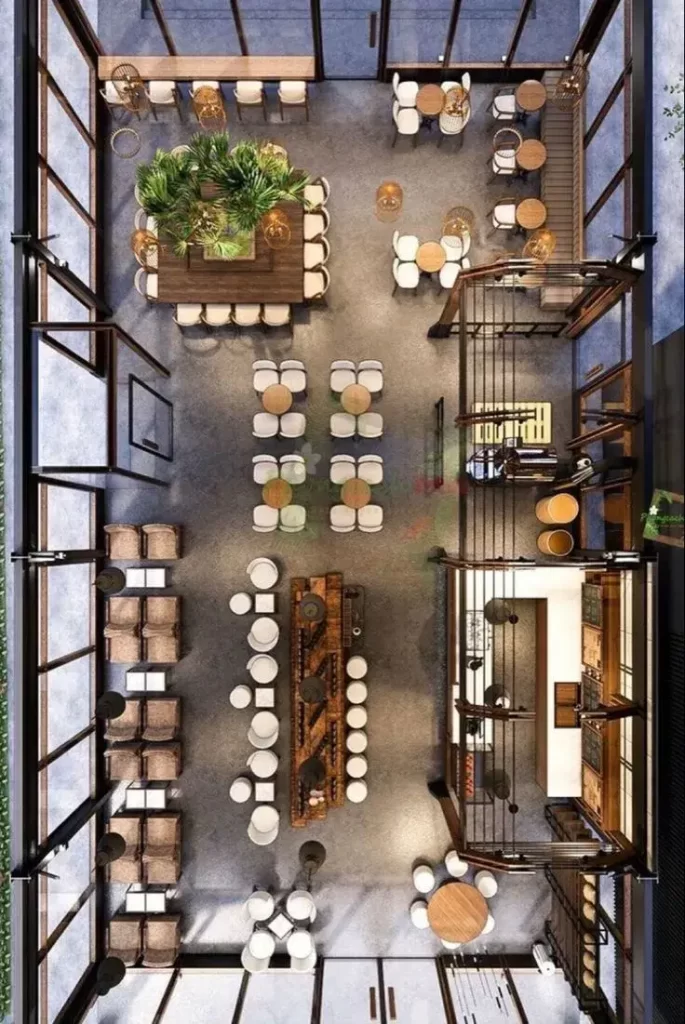 restaurant layout design