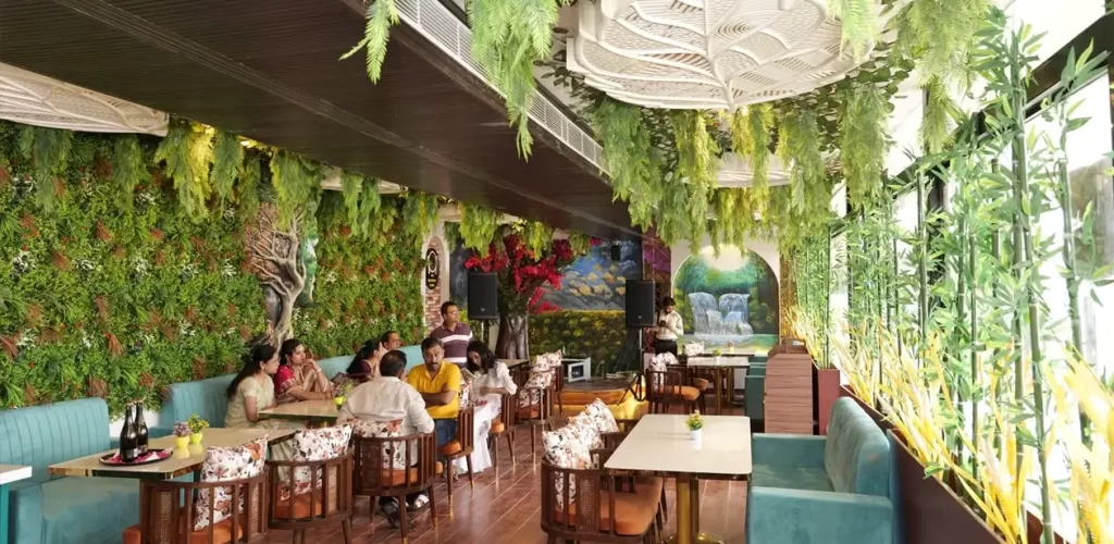 blooming plate restaurants firozabad designed by kriaan Enterprises