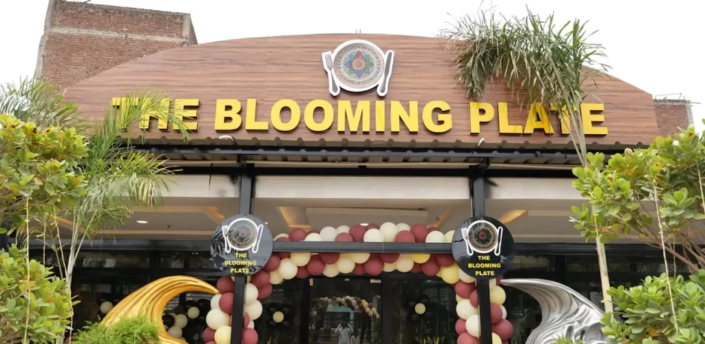 blooming plate restaurants firozabad