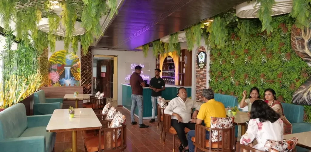 blooming plate restaurants firozabad designed by kriaan