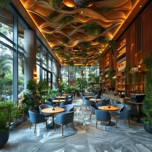 ceiling design for restaurant