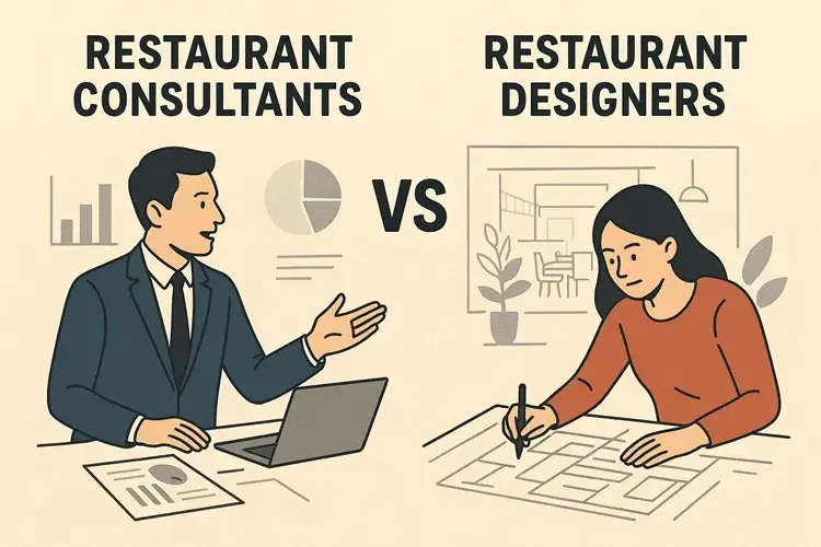 restaurant consultants vs restaurant designers