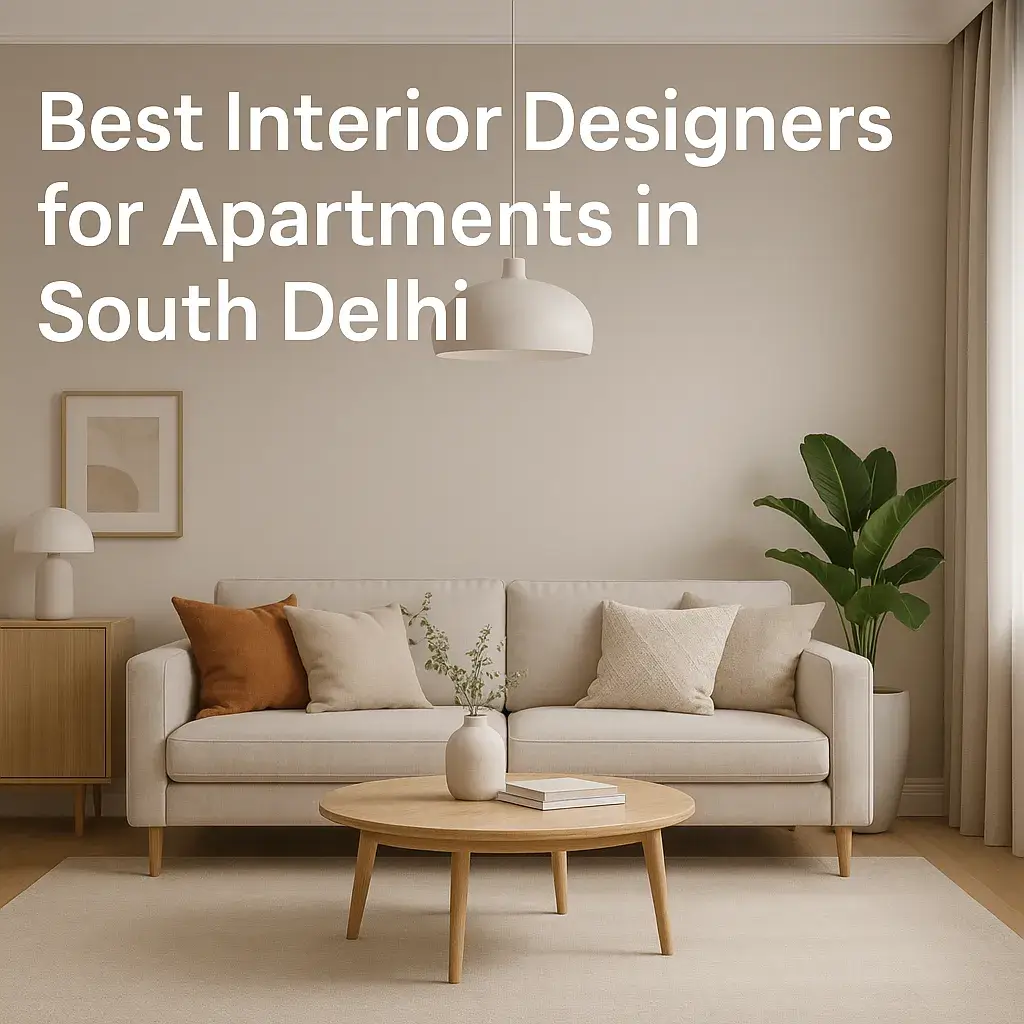 Best Interior Designers for Apartments in South Delhi