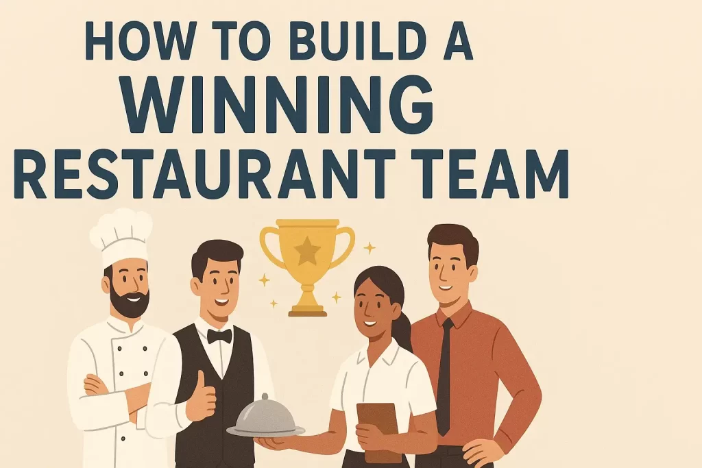 how to build a winning restaurant team
