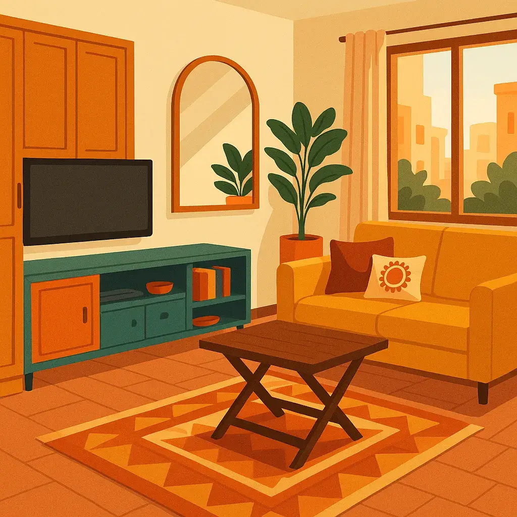 Light, Bright & Airy space layout