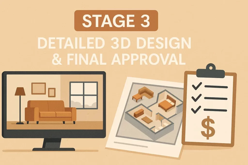 Detailed 3D Design & Final Approval
