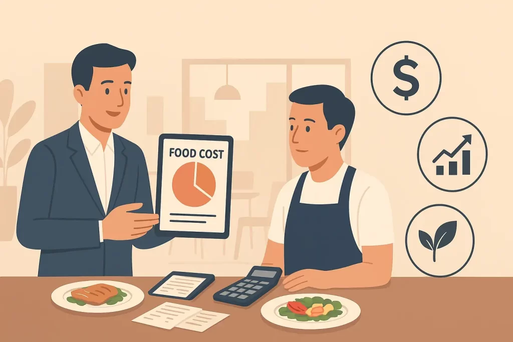 calculating and controlling restaurant food cost percentage