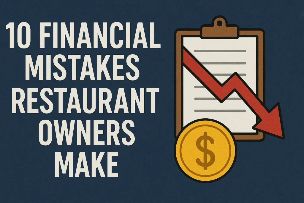 10 financial mistakes restaurant owners make