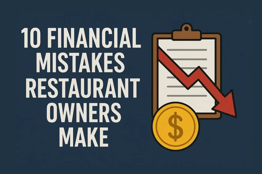 10 financial mistakes restaurant owners make