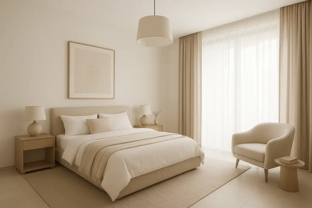 Finished Bedroom design by kriaan