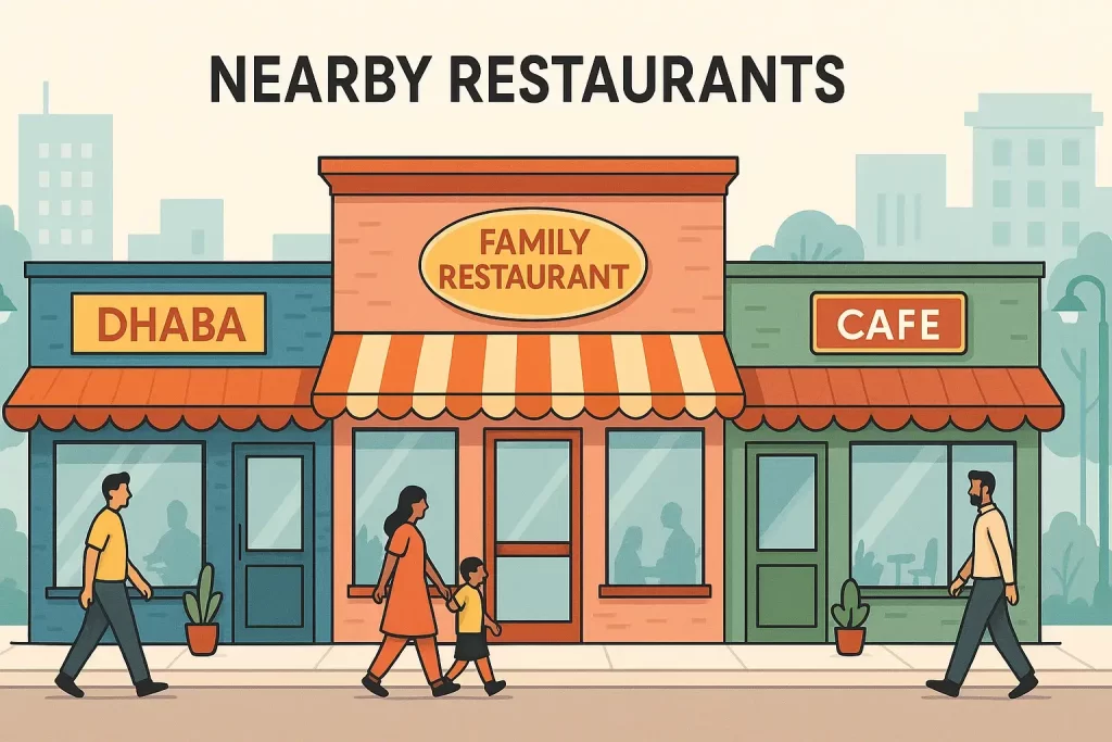 best spot for your restaurants- competition