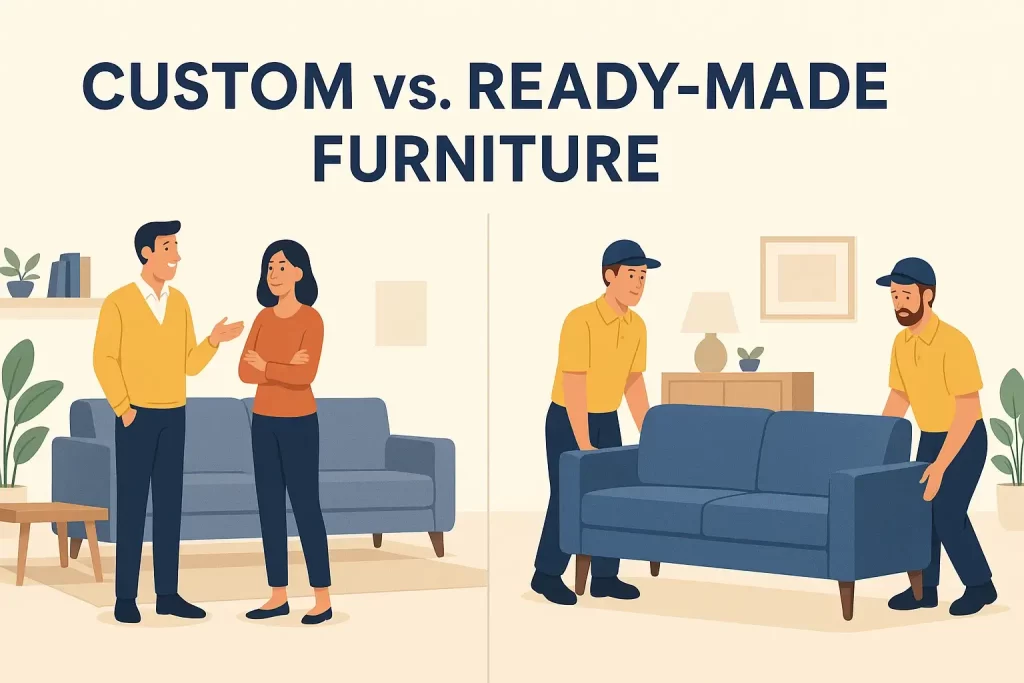Custom vs Ready-Made Furniture: Which Saves More in Delhi Homes