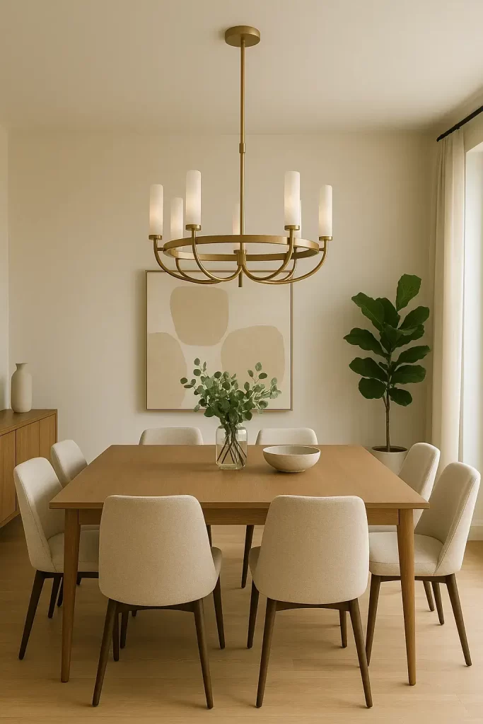 finished dineroom area