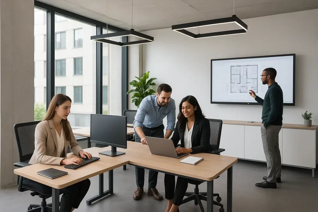 kriaan services as smart office interior designers