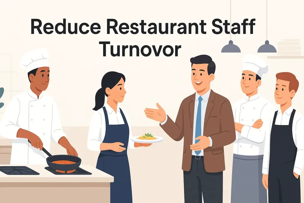 reduce restaurant staff turnover