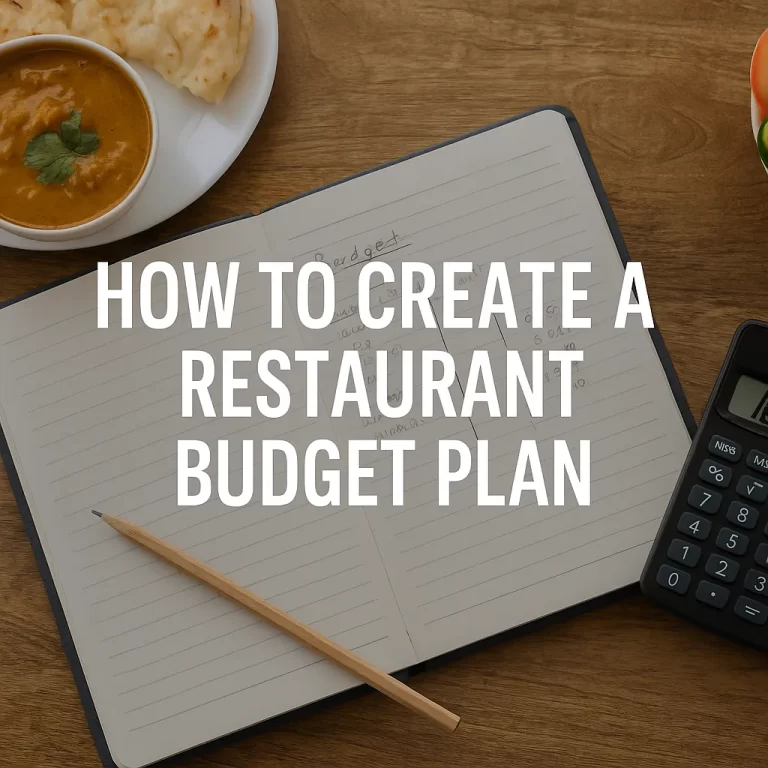restaurant budget plan