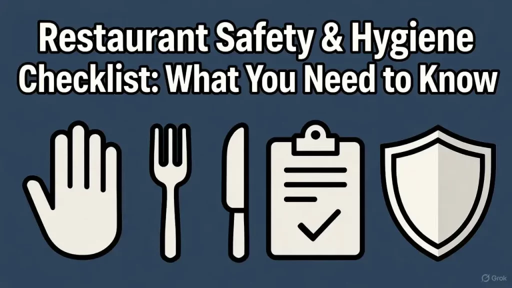 Restaurant Safety & Hygiene Checklist: What You Need to Know
