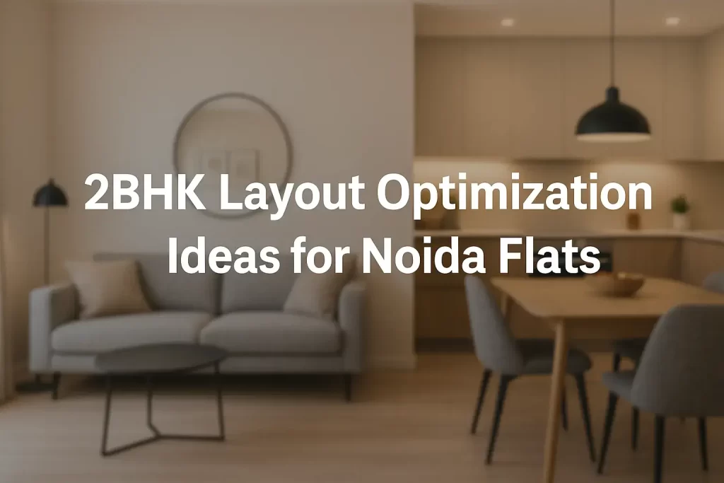 2BHK Layout Optimization Ideas for Noida Flats