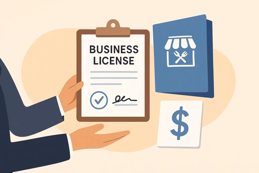 Business structure and licencing for restaurant in dubai